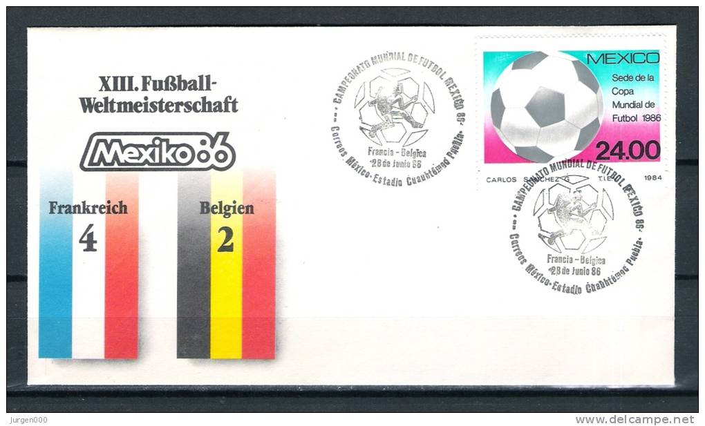 MEXICO, 28/06/1986 Campeonato Mundial De Futbol Mexico (GA1739) - 1986 – Mexique