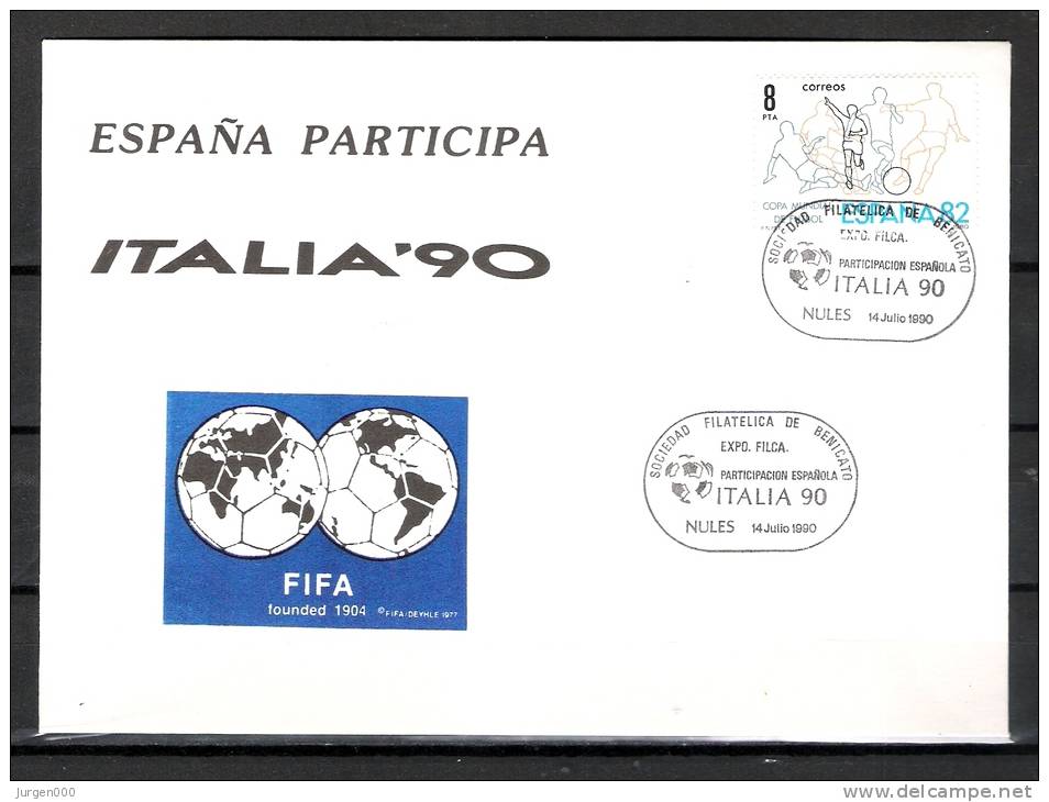 SPANJE, 14/07/1990 Sociedad Filatelica De Benicato (GA1767) - 1990 – Italien