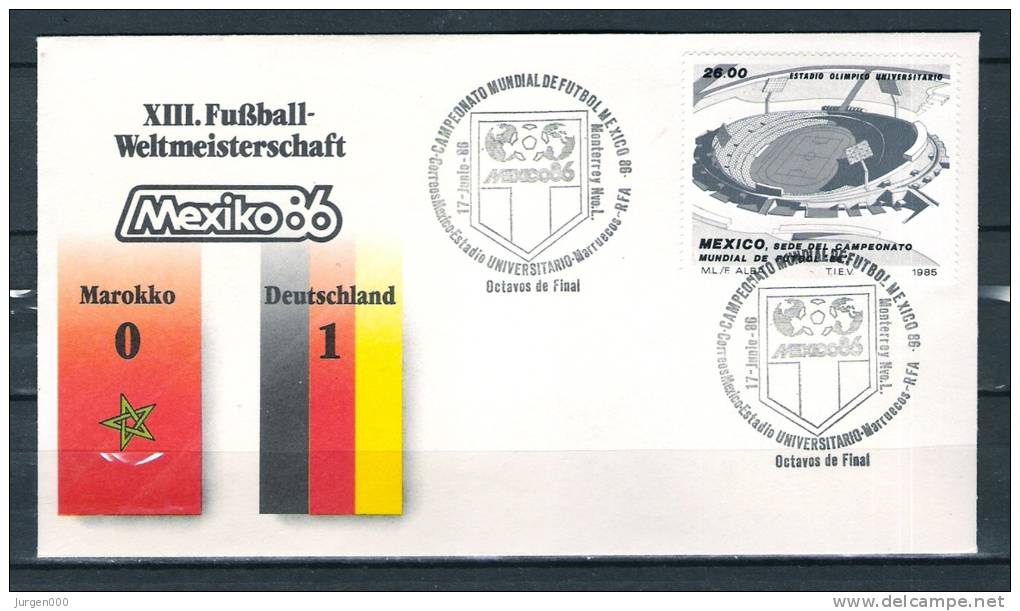 MEXICO, 17/06/1986 Campeonato Mundial De Futbol Mexico (GA1770) - 1986 – Mexique