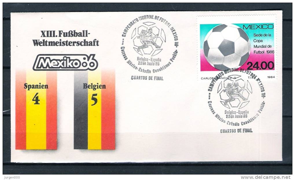 MEXICO, 22/06/1986 Campeonato Mundial De Futbol Mexico (GA1776) - 1986 – Mexique