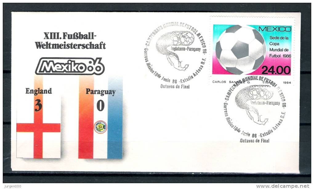 MEXICO, 18/06/1986 Campeonato Mundial De Futbol Mexico (GA1779) - 1986 – Mexique