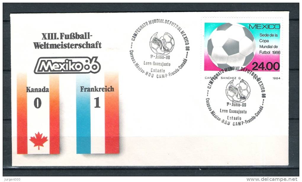 MEXICO, 01/06/1986 Campeonato Mundial De Futbol Mexico (GA1818) - 1986 – Mexico