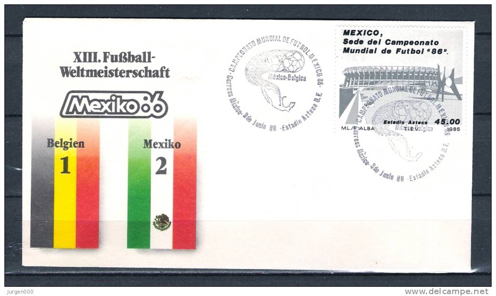 MEXICO, 03/06/1986 Campeonato Mundial De Futbol Mexico  (GA1848) - 1986 – Mexico