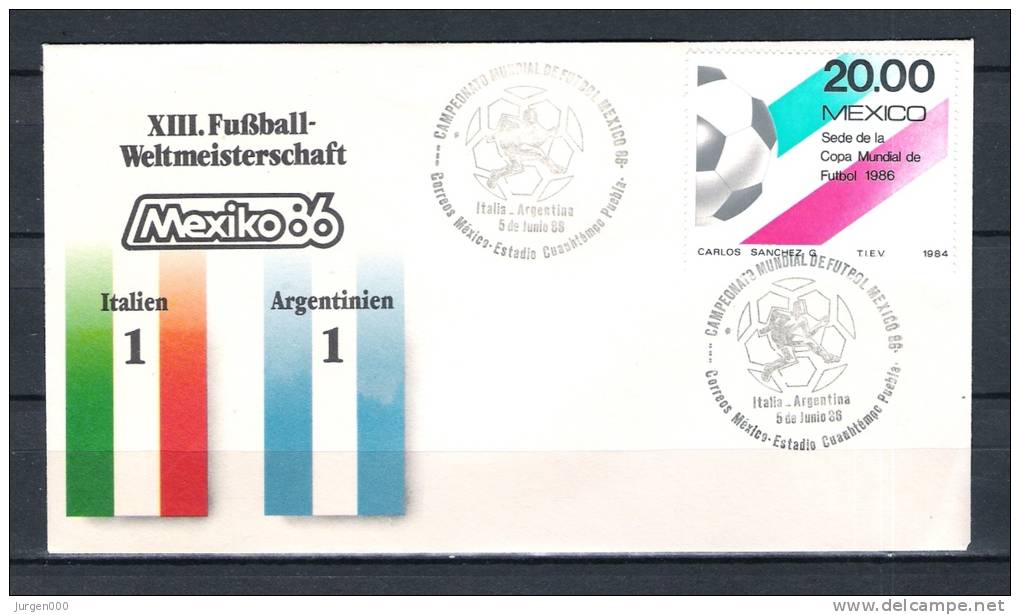 MEXICO, 05/06/1986 Campeonato Mundial De Futbol Mexico  (GA1851) - 1986 – Mexico