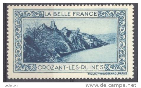 Vignette La Belle France Crozant-les-Ruines (23) Creuse Limousin - Tourism (Labels)