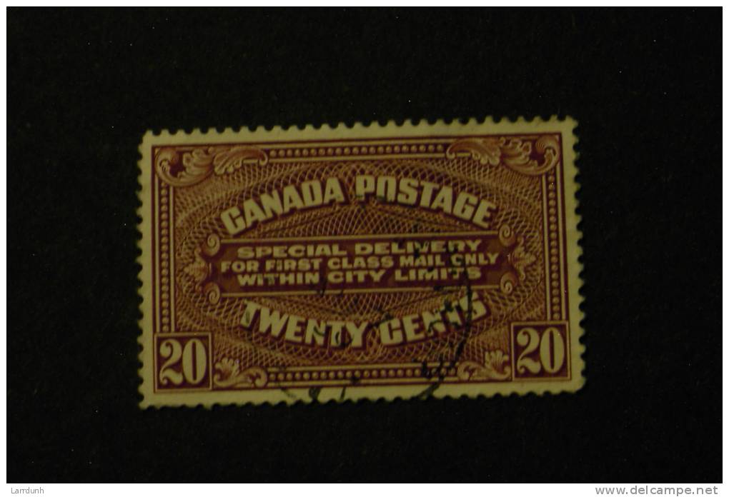 Canada E2 Special Delivery Used 1922 A04s - Special Delivery