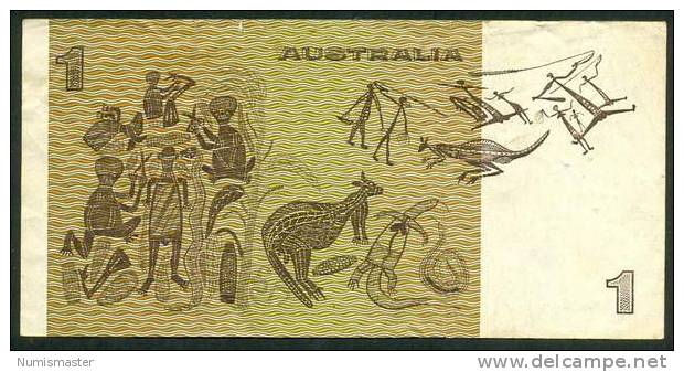 AUSTRALIA , 1 DOLLAR 1983 , P-42c - 1974-94 Australia Reserve Bank (papier)