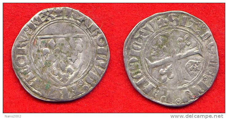 FRANCE - CHARLES VI - BLANC GUENAR - POINT PREMIER - CREMIEU - PAS COURANT - 1380-1422 Charles VI Le Fol