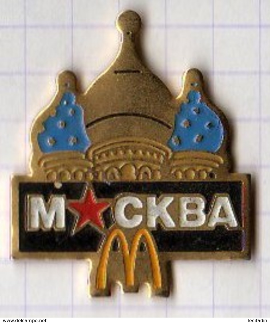 PINS FAST-FOOD MAC DONALD MOSCOU 03 CKBA Arthus Bertrand - McDonald's