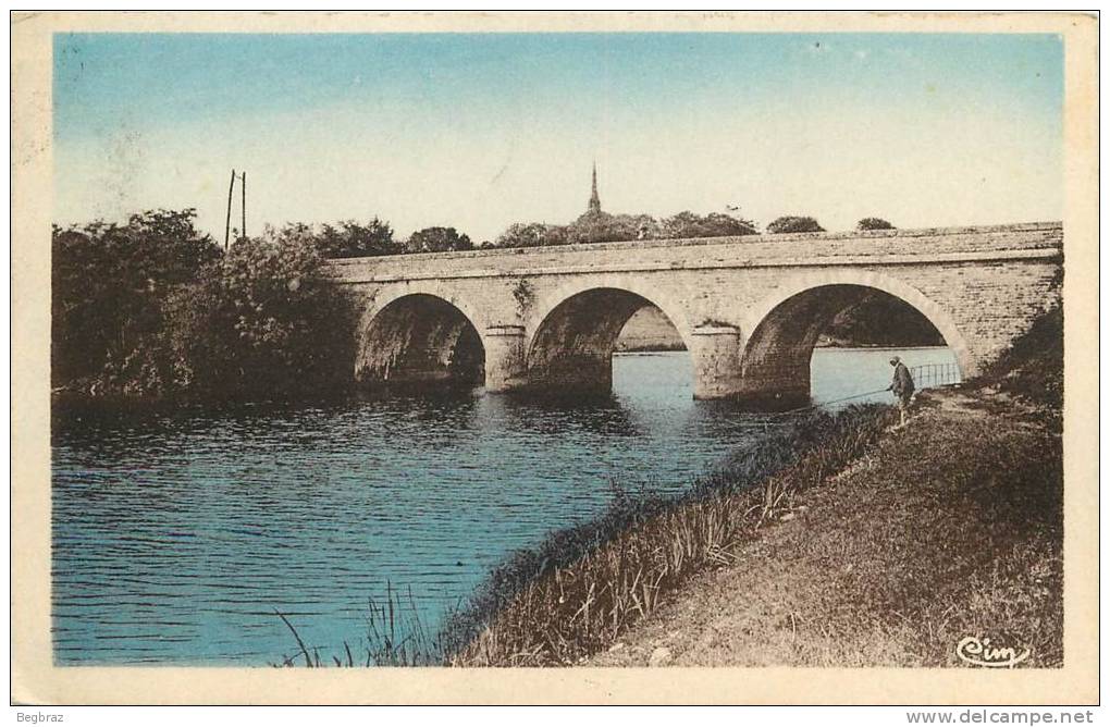 GUENROUET       PONT DE ST CLAIR     PECHEUR - Guenrouet