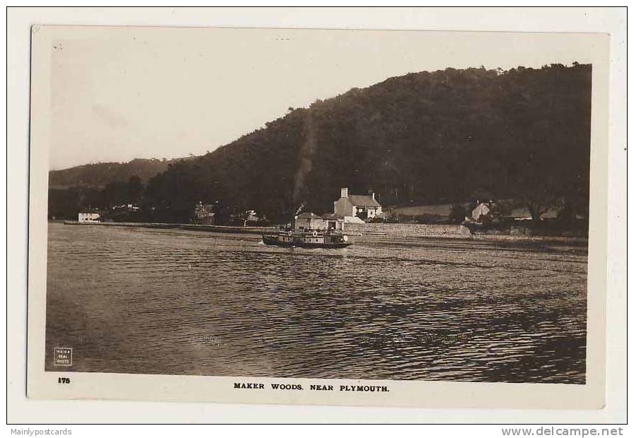 Maker Woods, Near Plymouth - RPPC - Other & Unclassified