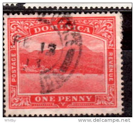 Dominica 1907 1p Rosseau Issue  #36 - Dominica (...-1978)