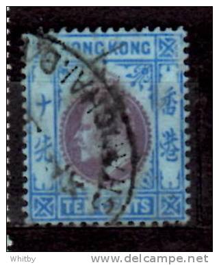 Hong Kong 1903 10c  King Edward VII Issue #76 - Gebraucht