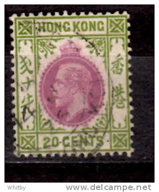 Hong Kong 1903 20c  King Edward VII Issue #78 - Used Stamps