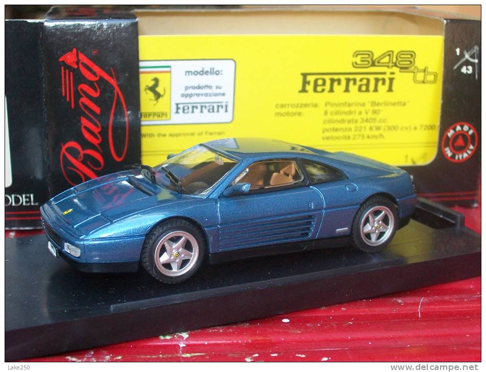 BANG - 8004 - FERRARI 348 TB STRADALE  Scala 1/43 - Bang