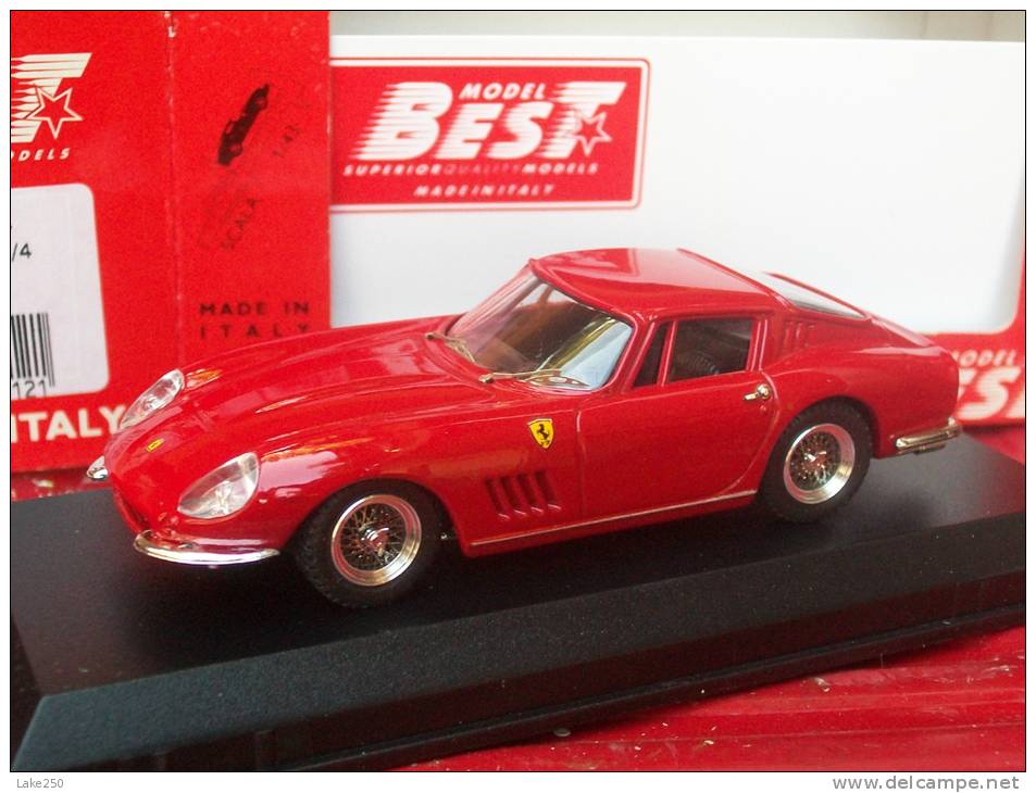 BEST - 9001/2 - FERRARI 275 GTB/4 COUPE' PROVA Scala 1/43 - Best Model