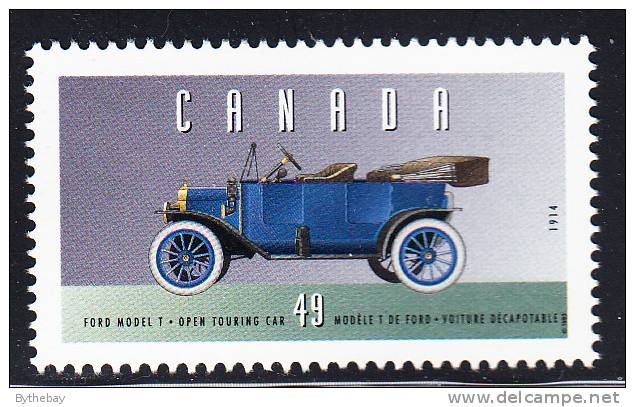 Canada MNH Scott #1490c 49c Ford Model T, 1914 - Historic Land Vehicles 1 - Neufs