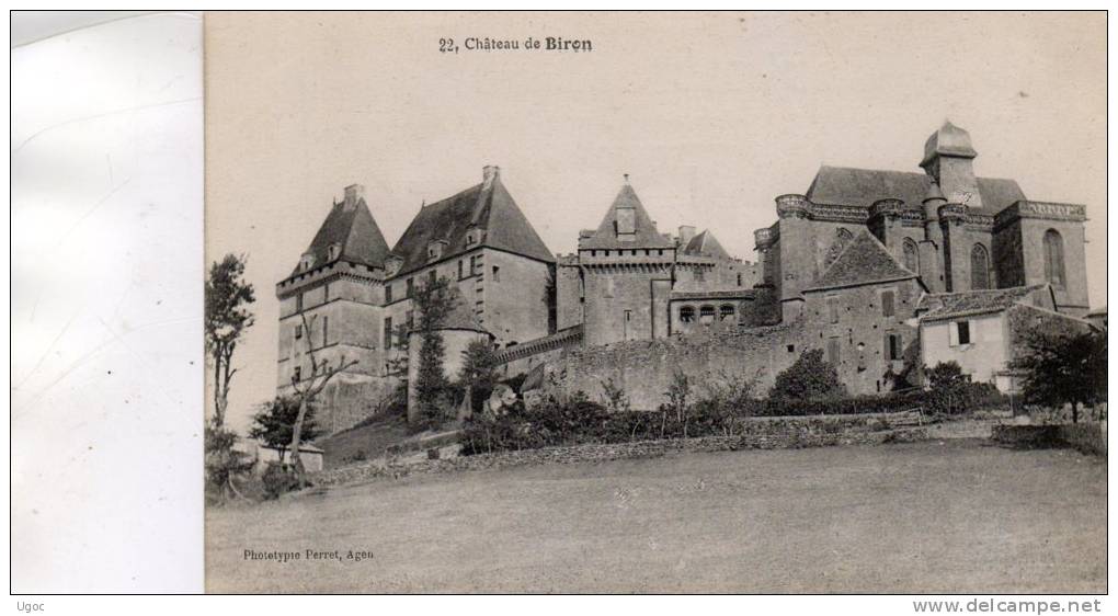 CPA - 47 - Château De Biron - 266 - Autres & Non Classés