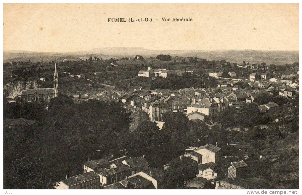 CPA - 47 - FUMEL - Vue Générale - 271 - Autres & Non Classés