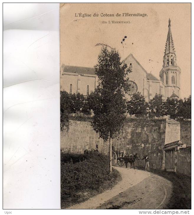 CPA - 47 - L'Eglise Du Coteau De L'Hermitage - 275 - Autres & Non Classés