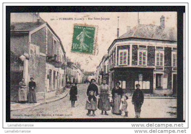 45 - PUISEAUX - RUE SAINT JACQUES - Puiseaux