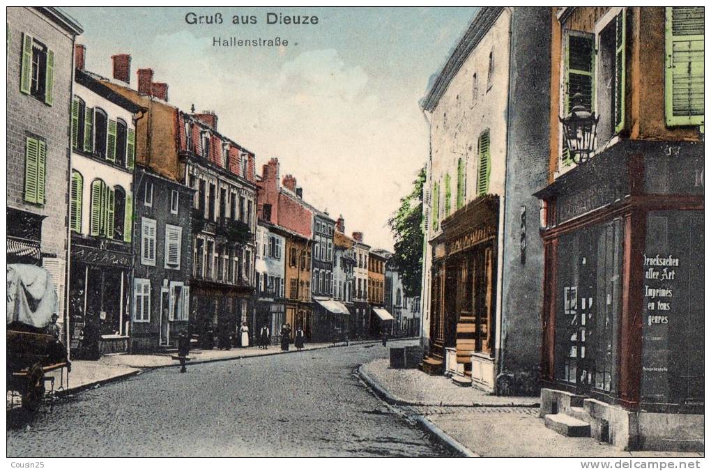 57 GRUSS AUS DIEUZE - Hallenstrasse - Dieuze