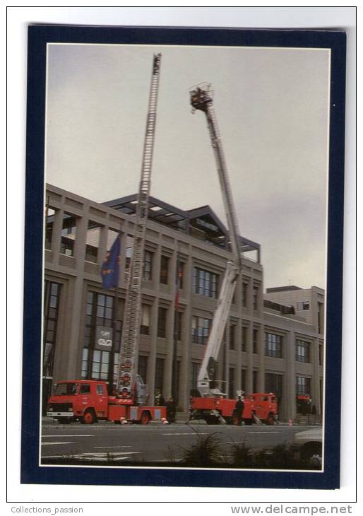 Cp , Sapeurs Pompiers , E.P.A. , B.E.A., N°5 , Vierge , Centre Des Salorges - Pompieri