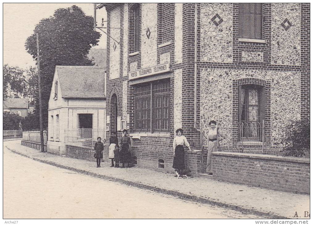 CPA - 76 - FONTAINE  LE DUN - La Poste - 2174 - Fontaine Le Dun