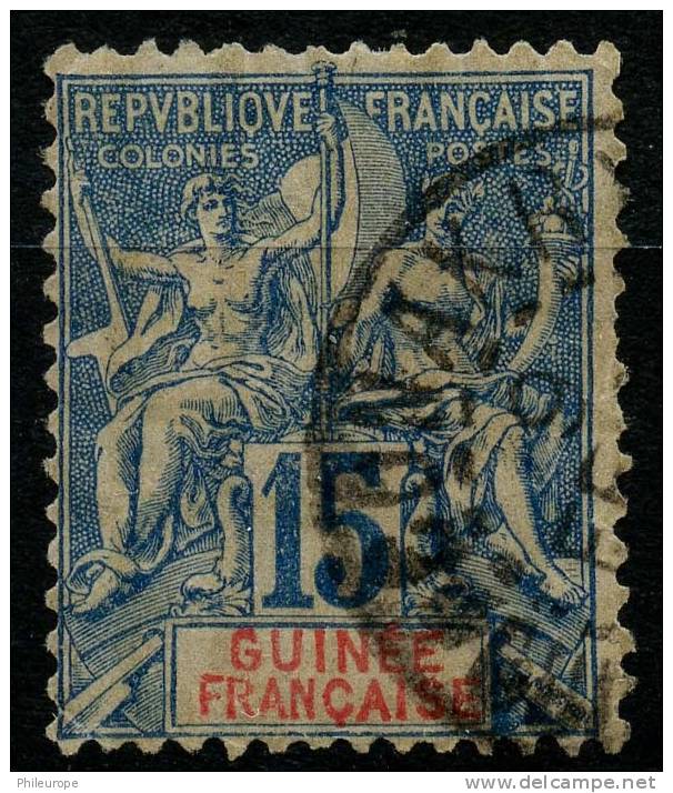 Guinée (1892) N 6 (o) - Other & Unclassified