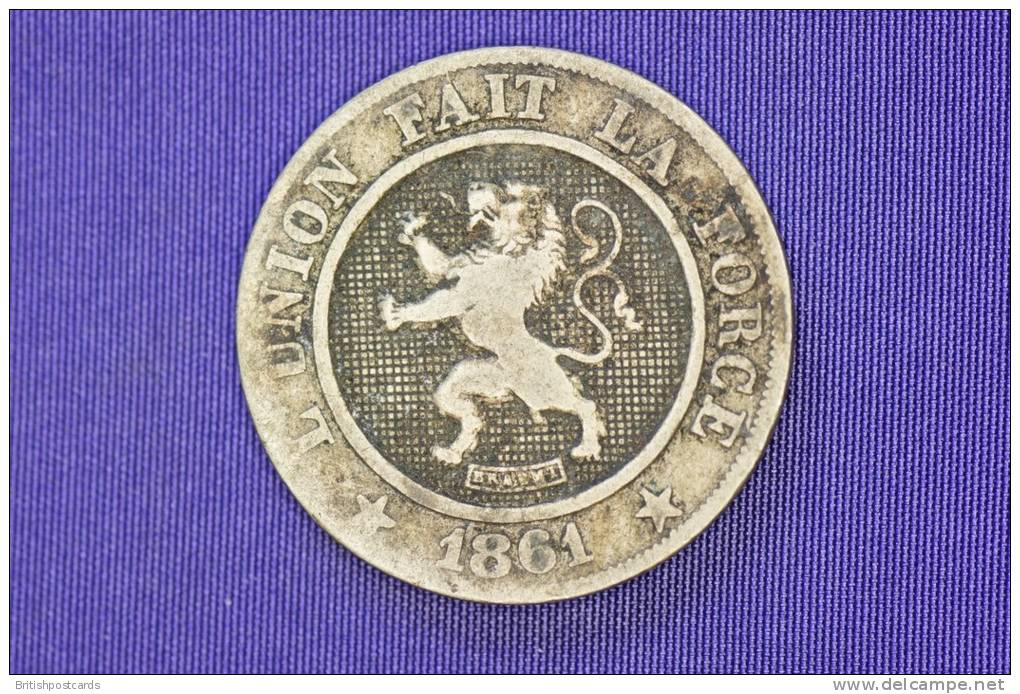 Belgium - 10 Centimes - Leopold I - 1861 - 10 Centimes