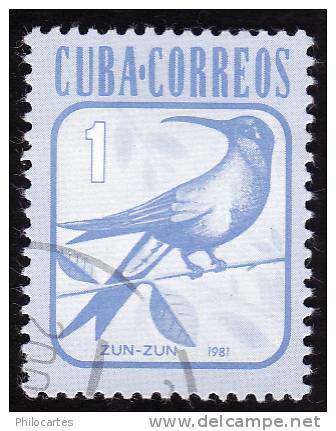 CUBA  1981   - YT 2316 -  Zun Zun -  Oblitéré - Oblitérés