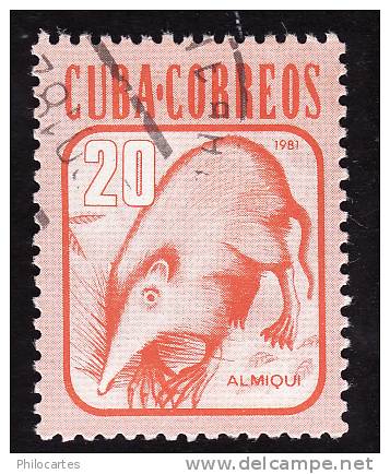 CUBA  1981   - YT 2319 -   Almiqui -  Oblitéré - Used Stamps