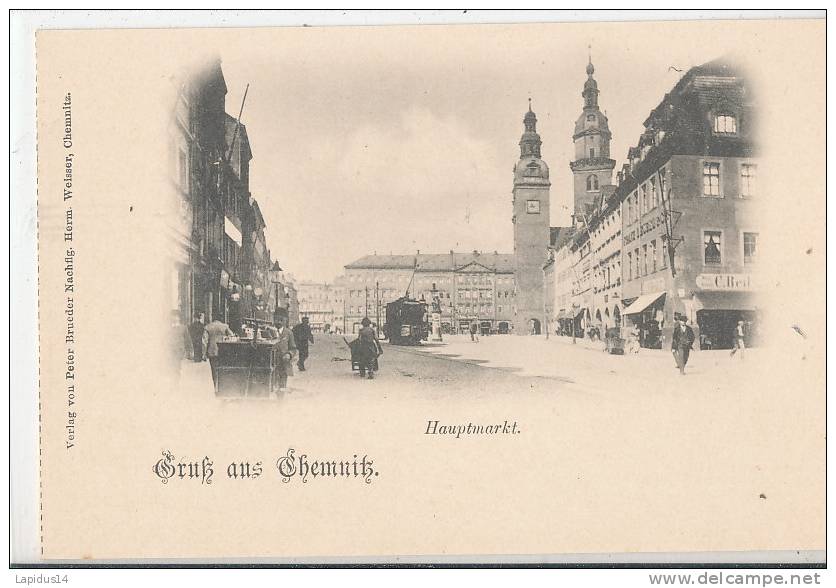 G G 941/ C P A - ALLEMAGNE -  GRUSS AUS CHEMNITZ - Chemnitz