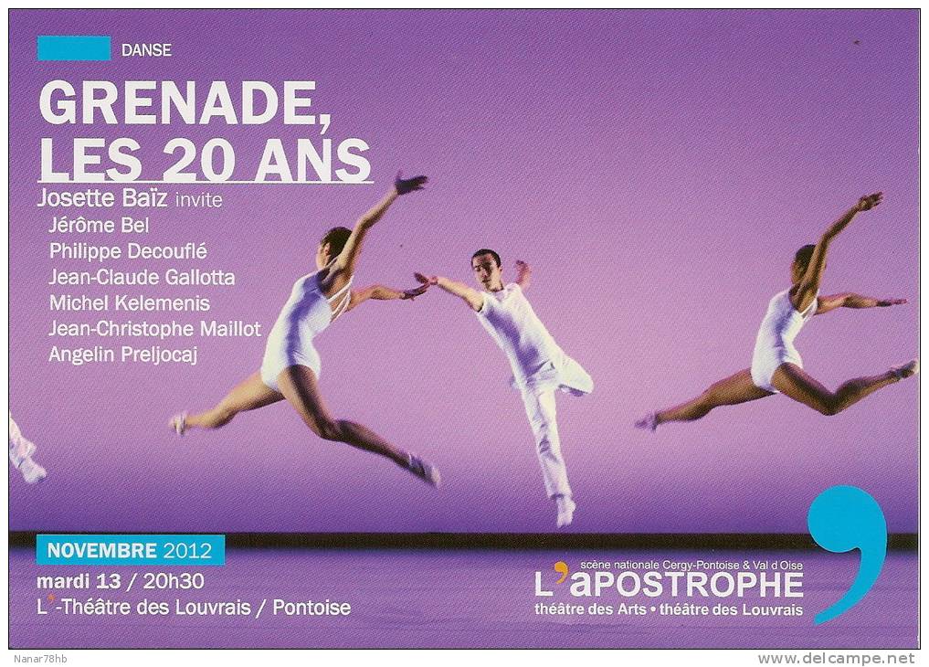 CPM Théâtre Des Louvrais De Pontoise  (95) Grenade Les 20 Ans - Danse