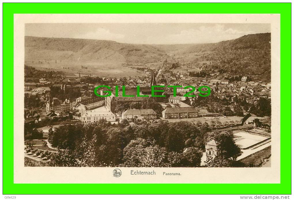 ECHTERNACH, LUXEMBOURG - PANAROMA - SÉRIE 9, No 101 - E. A. SCHAACK - NELS - - Echternach