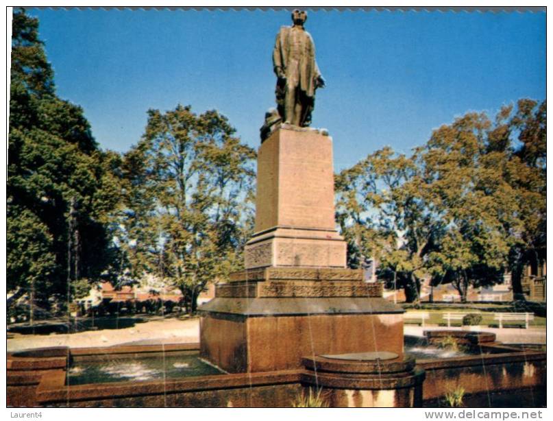 (121) Australia - Tasmania - Franklin Statue - Hobart