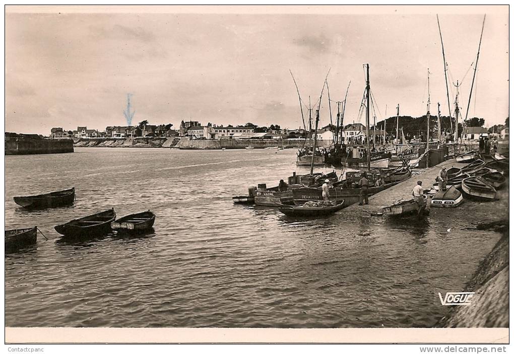 CROIX De VIE   ( 85 ) -  Le Port  ( C.P.S.M.  ,  Pt  -  Ft  ) - Saint Gilles Croix De Vie