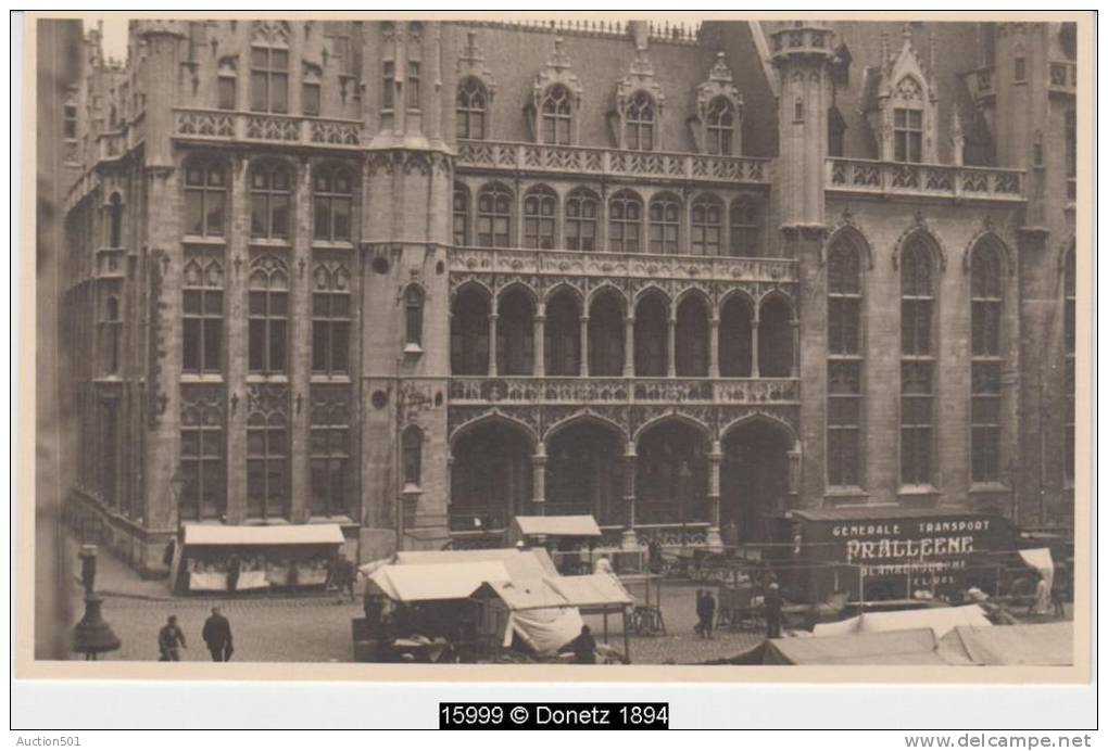 15999g GRAND'PLACE - Marché - Bruges - 1932 - Brugge