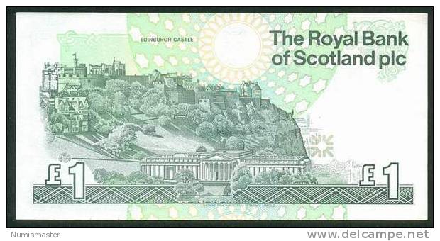 SCOTLAND , 1 POUND 17.6.2000. P-351e - 1 Pond