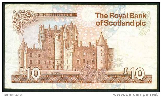 SCOTLAND , 10 POUNDS 26.3.1987 . P-348 - 10 Pounds