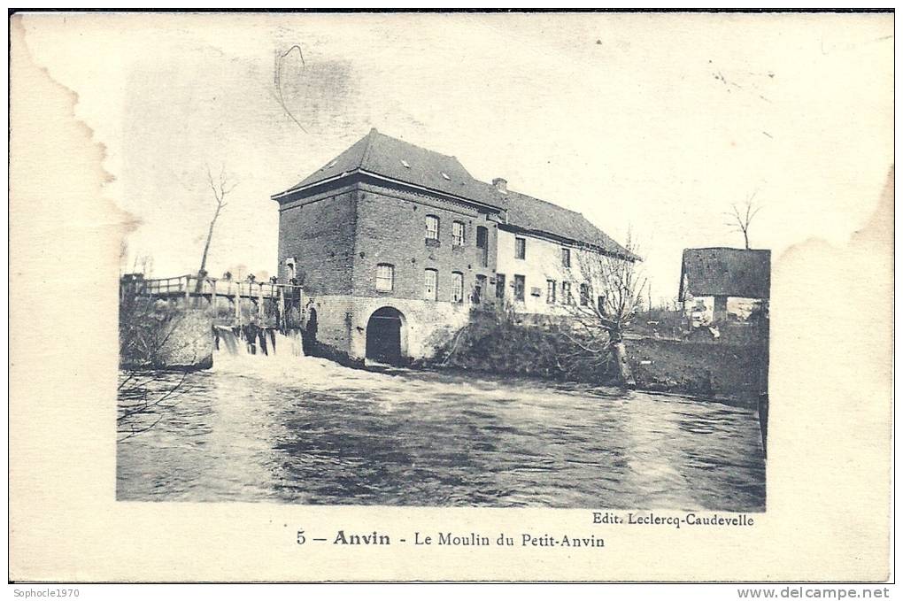 NORD PAS DE CALAIS - 62 - PAS DE CALAIS - ANVIN - Le Moulin Du Petit-Anvin - Henin-Beaumont