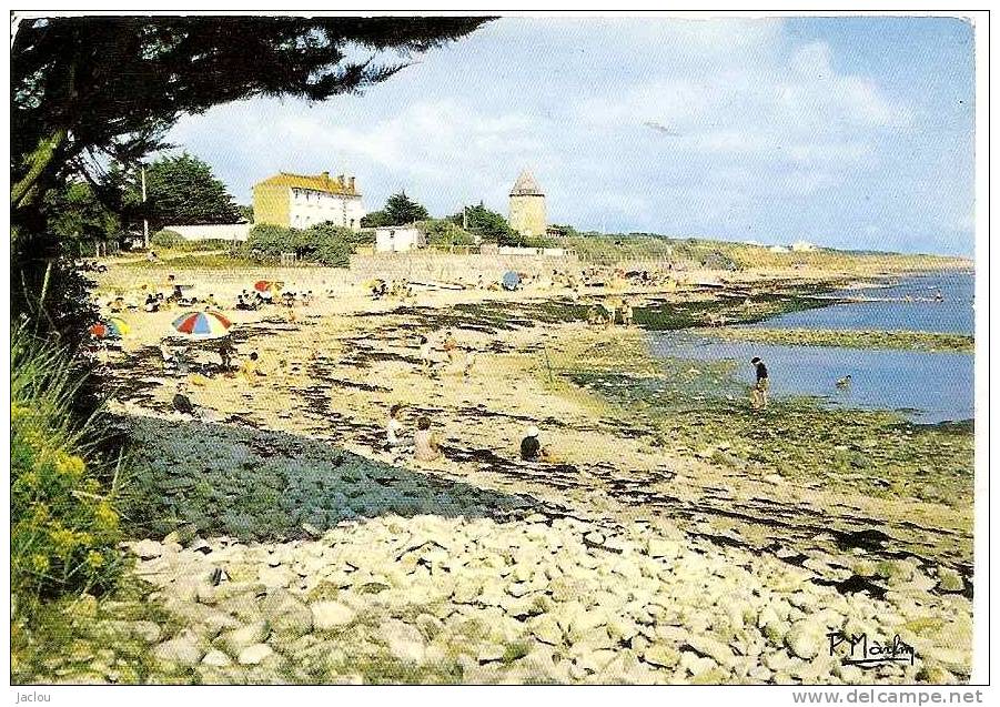 JARD SUR MER PLAGE DE LA CONCHETTE ,BEAU PLAN ANIME,COLORISEE REF 28941 - Altri & Non Classificati