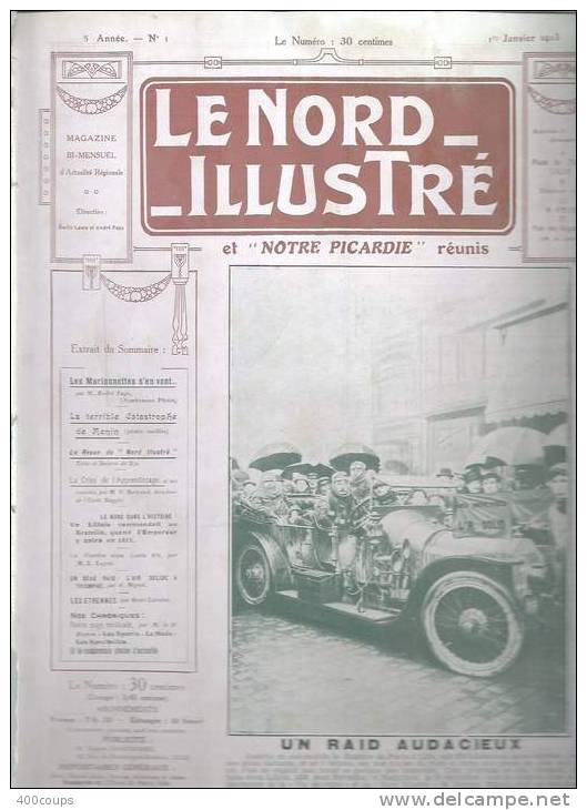 Du 1er Janvier 1913 - 99 Ans D´âge - Automobile - PNEUS L'R SOLID - PARIS-LILLE - - Zonder Classificatie