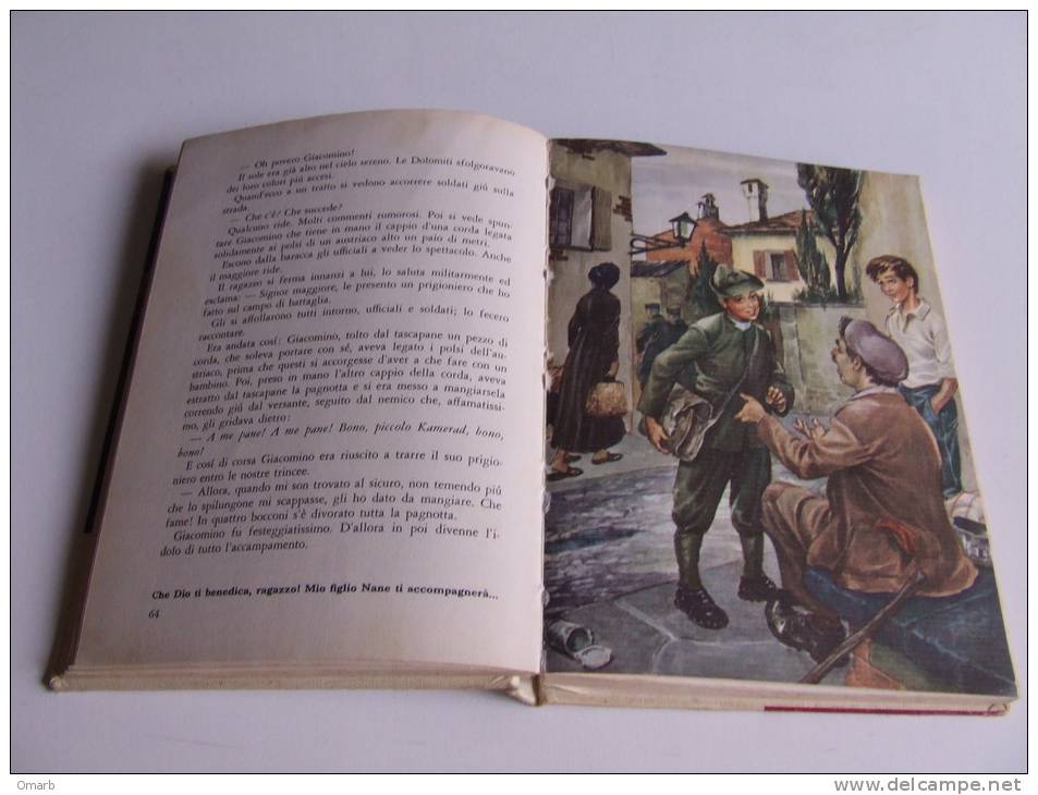 P306 Piccolo Alpino, Arnoldo Mondadori Editore, Di Salvatore Gotta, 38° Edizione, 1961 Alpines, Mountain Troops Warfare - Teenagers & Kids