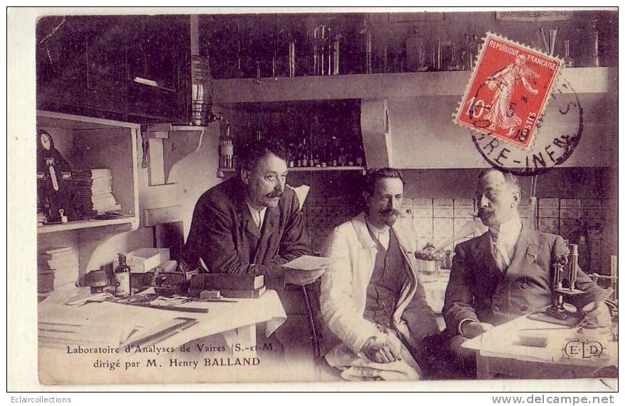 Vaires Sur Marne   Laboratoire D'analyses  De M. Henry Balland   Pharmacie - Vaires Sur Marne