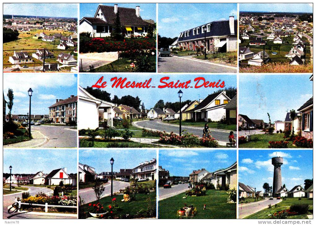 78 LE MESNIL SAINT DENIS CHATEAU D'EAU, VILLAGE, LOTISSEMENT - Le Mesnil Saint Denis