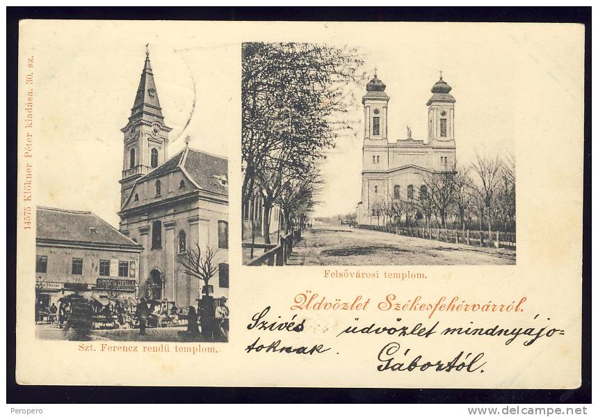 Hungary   SZEKESFEHERVAR      1900.        Old  Postcard - Ungarn