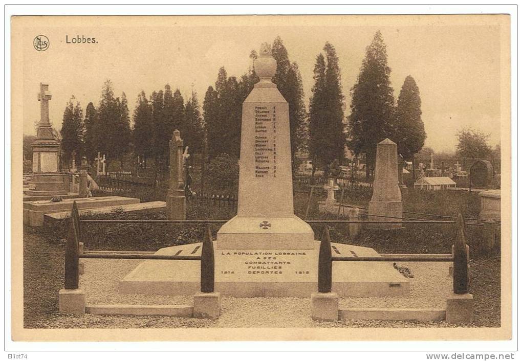 LOBBES - Le Monument 14/18  (Nels) - Lobbes