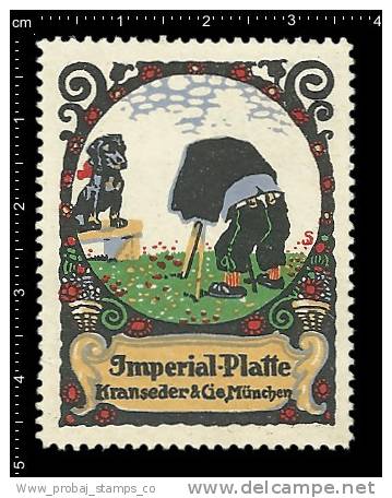 Old Original German Poster Stamps (advertising Cinderella)  Photo Equipment Fotografie Photography - Photographie