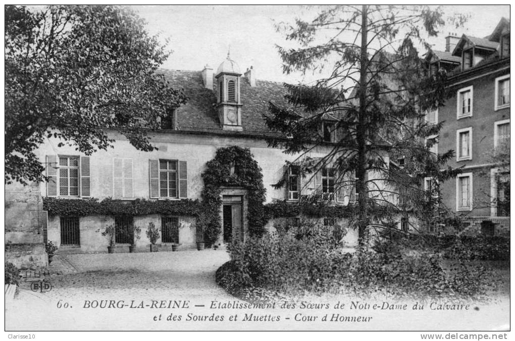 92 Bourg La Reine Etablissements Des Soeurs De Notre Dame Du Calvaire - Bourg La Reine